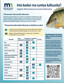 Eat Fish Often - Somali version