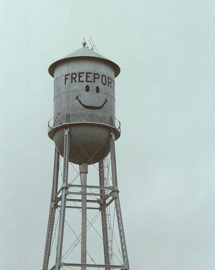 Freeport water tower