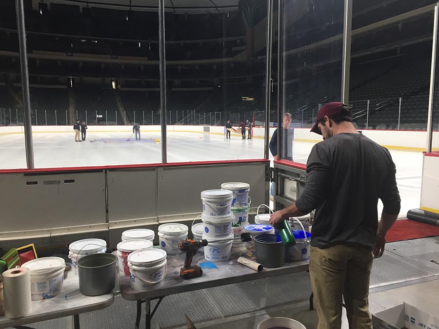 Paint for the rink