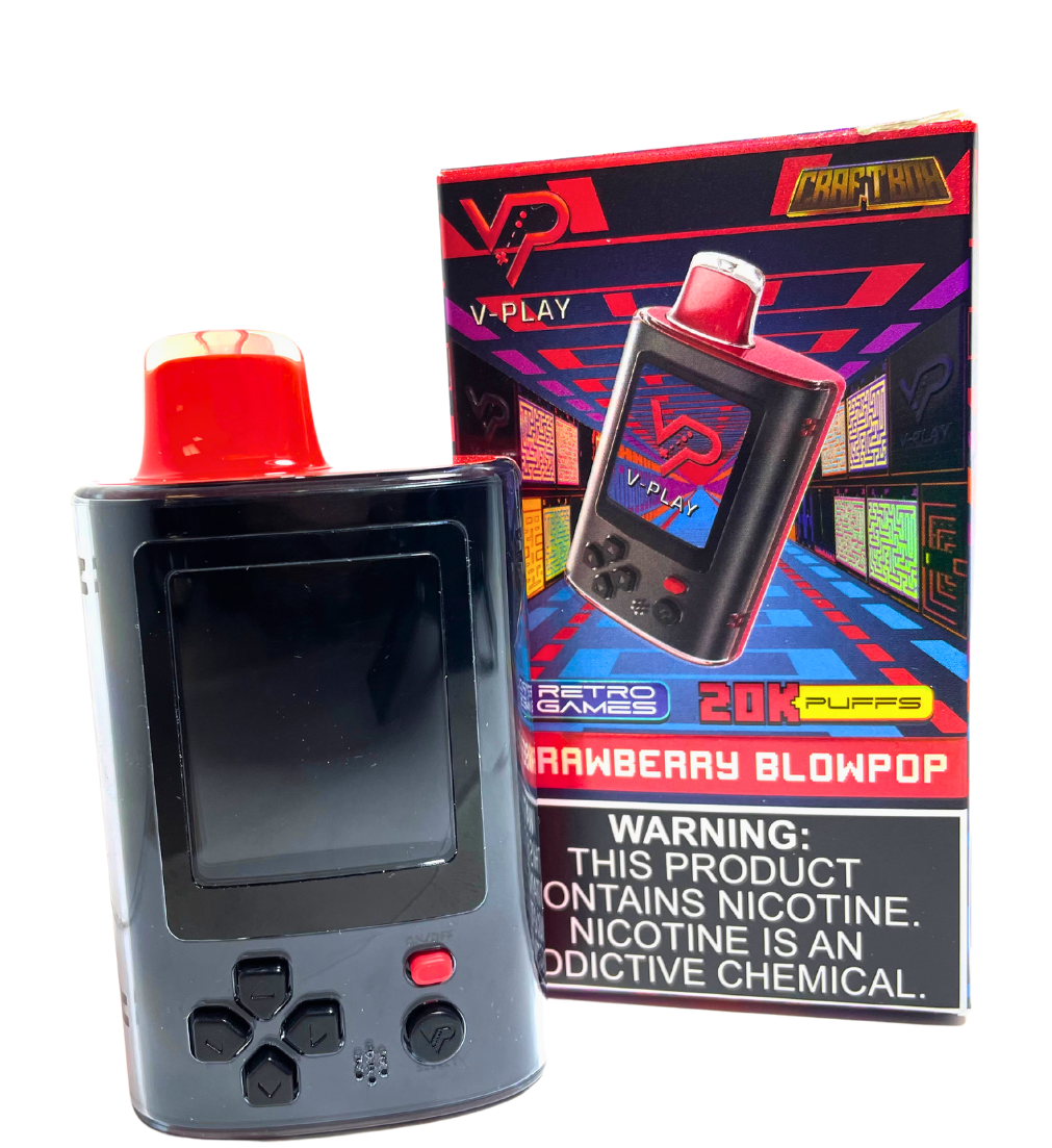 image of a smart vape that looks like a gaming device