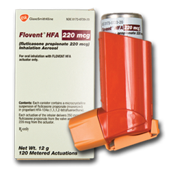 Flovent 220mcg packaging