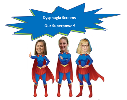 three superheroes with the faces of essentia staff