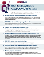 What you should know about COVID-19 vaccines