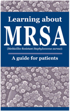 image of the Learning about MRSA booklet.